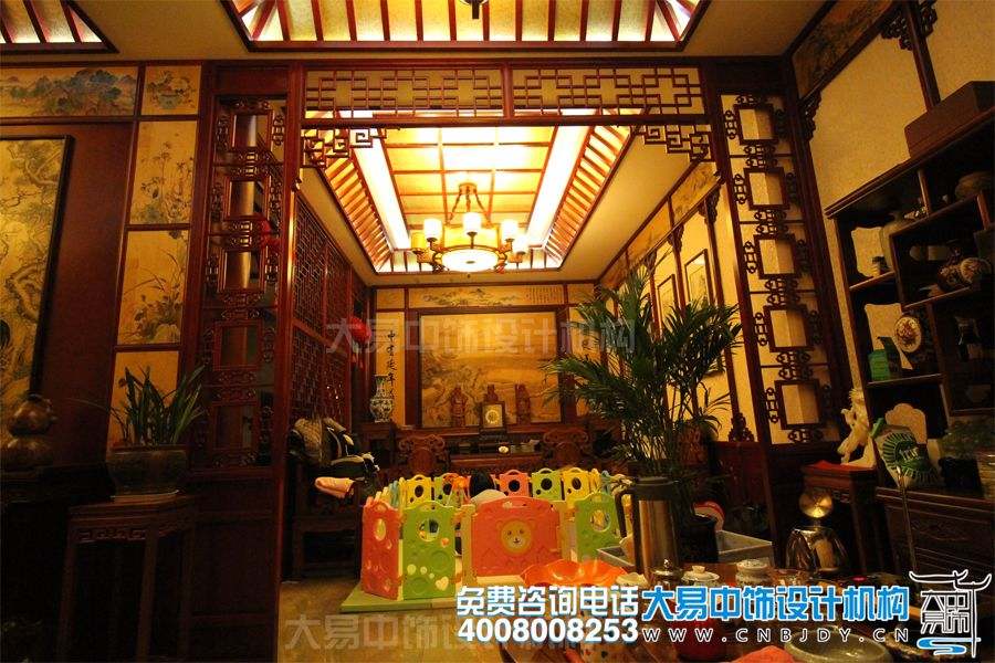 別墅裝修施工圖,中式裝修施工圖