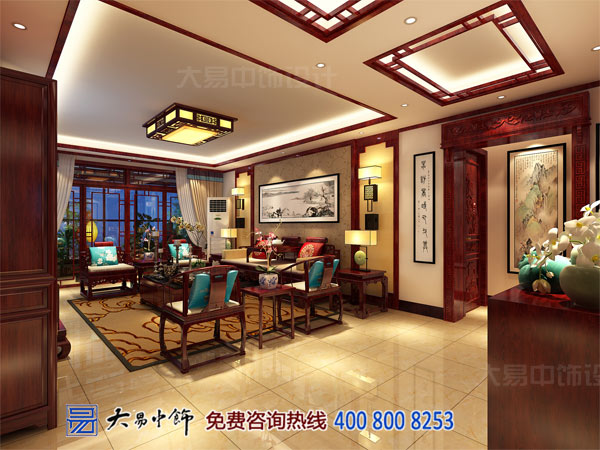 北京西四環簡約中式家庭裝修幸福生活