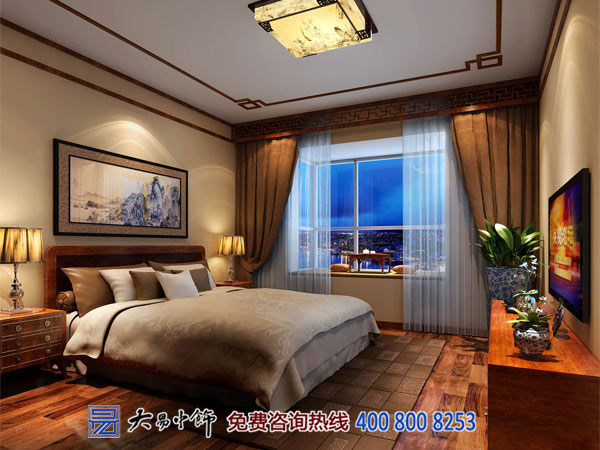 北京西四環簡約中式家庭裝修幸福生活