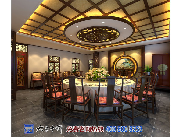 青海西寧中式酒樓設(shè)計 造禪意典雅就餐空間