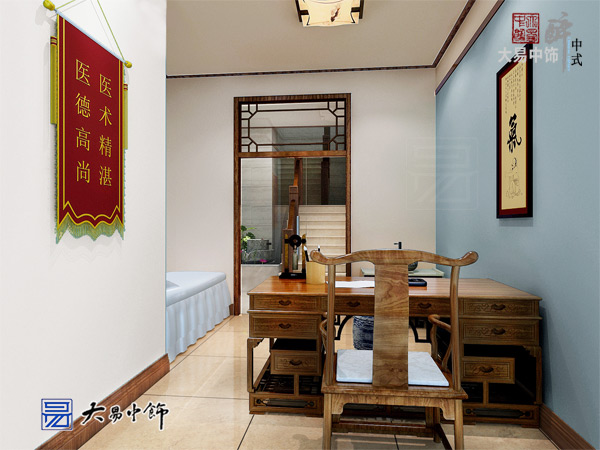 國醫(yī)館知藥堂裝修設(shè)計 渲染的傳統(tǒng)中醫(yī)文化