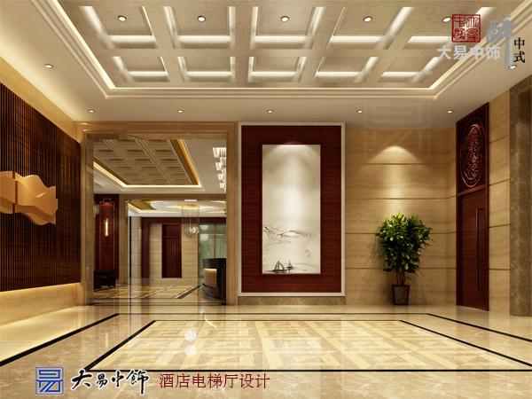 北京蘭帕國際酒店商務會議廳新中式風格裝修設計(一)