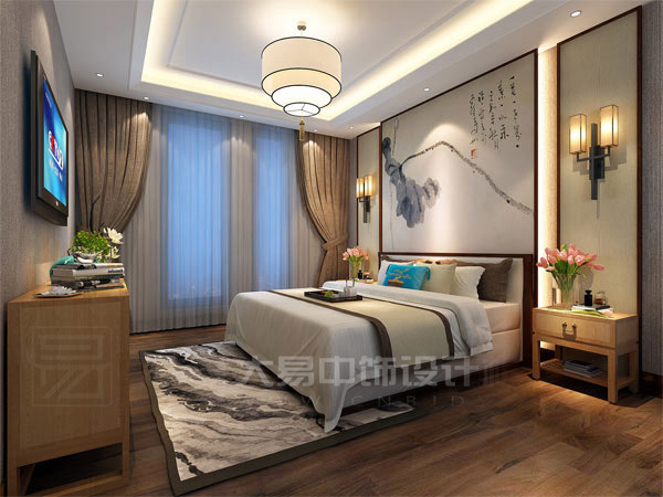 河北廊坊四合院室內(nèi)裝修展示設計效果圖之古韻